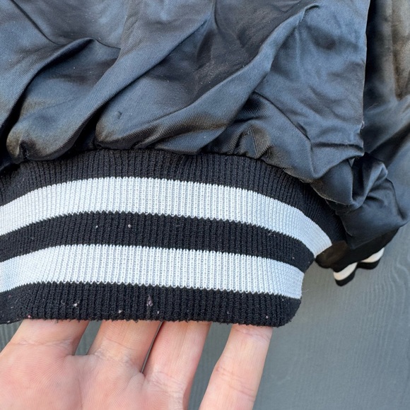 Vintage 70s  Don Allerson Athletic Bomber Jacket with Embroidered Back Size MD - Picture 8 of 9